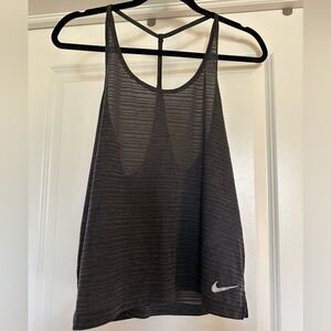 Nike Women's Charcoal Gray Tank Top